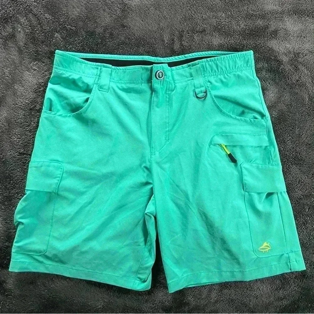 Loco Kaile- Men’s Swim Board Shorts- Teal- 36 - Picture 8 of 8